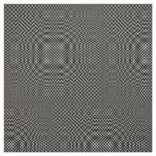 Moire Schachbretts von Kenneth Yoncich Stoff