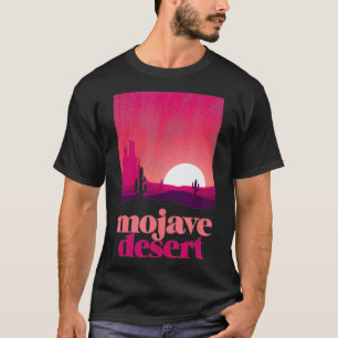 Mojave Desert Illustration Vintag Souvenir  T-Shirt
