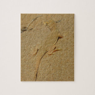 Mojave-Fransenzehen-Echse Puzzle