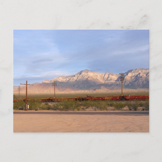 Mojave National Reserve Kalifornien Postkarte (Vorderseite)