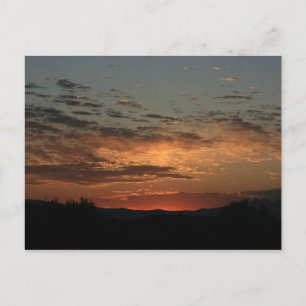 Mojave Sonnenuntergang Postkarte