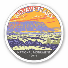 Mojave Trails National Monument Amboy Krater Aufkleber