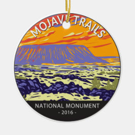 Mojave Trails National Monument Amboy Krater Keramik Ornament