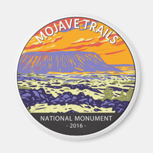Mojave Trails National Monument Amboy Krater Magnet