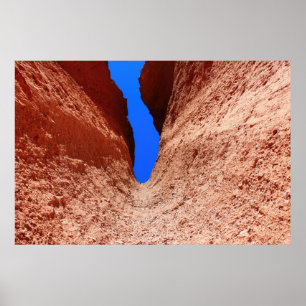 Mojave-Wüsten-Canyon Poster