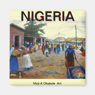 MOJI EIN OKUBULE KUNSTWERK 2011 MAGNET