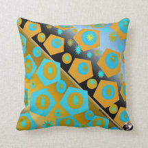 Mojisola Mulikat Polyester-Wurfs-Kissen 16" x 16"