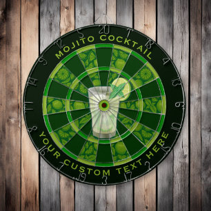 Mojito-Cocktail Dartscheibe