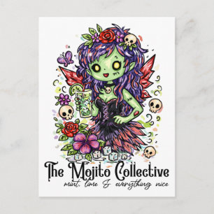 Mojito-Kollektiv-Fee Postkarte