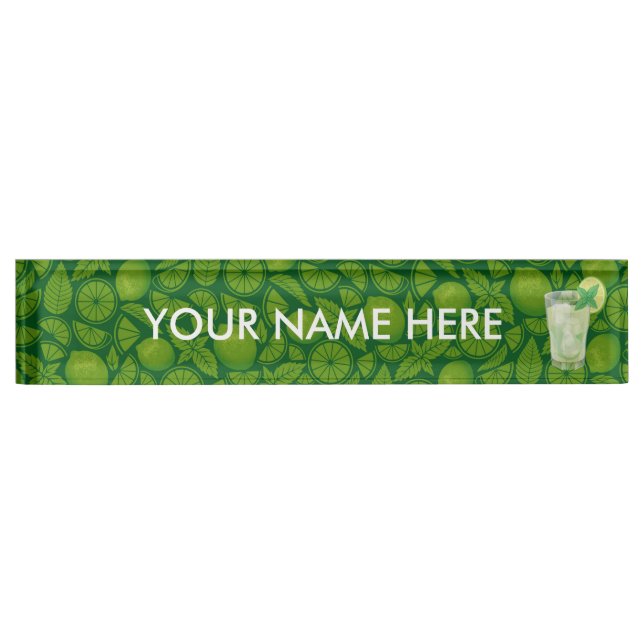 Mojito Namensplakette (Vorderseite)