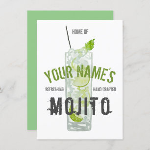 Mojito Personalisiert Einladung
