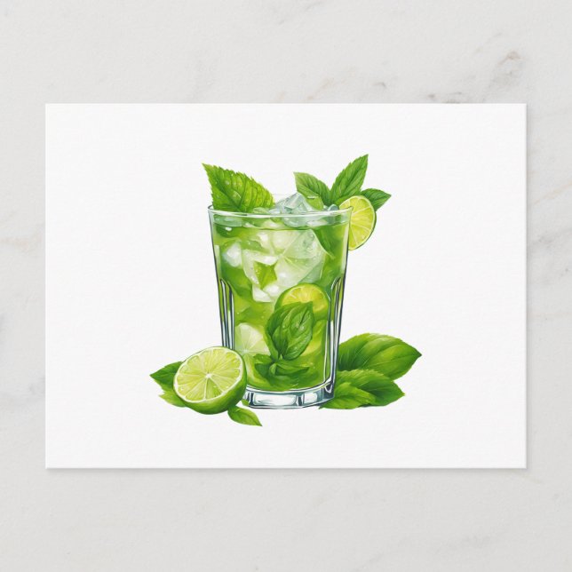 Mojito Postkarte (Vorderseite)