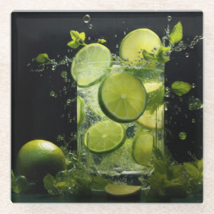 Mojito Splash Glasuntersetzer