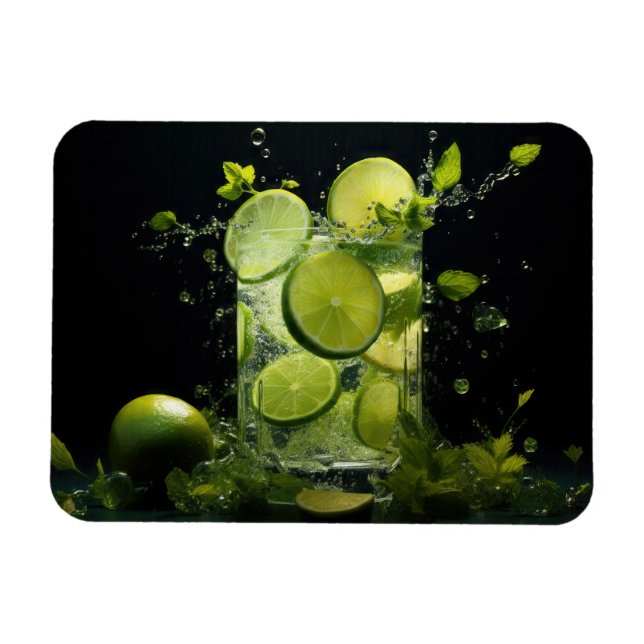 Mojito Splash Magnet (Horizontal)