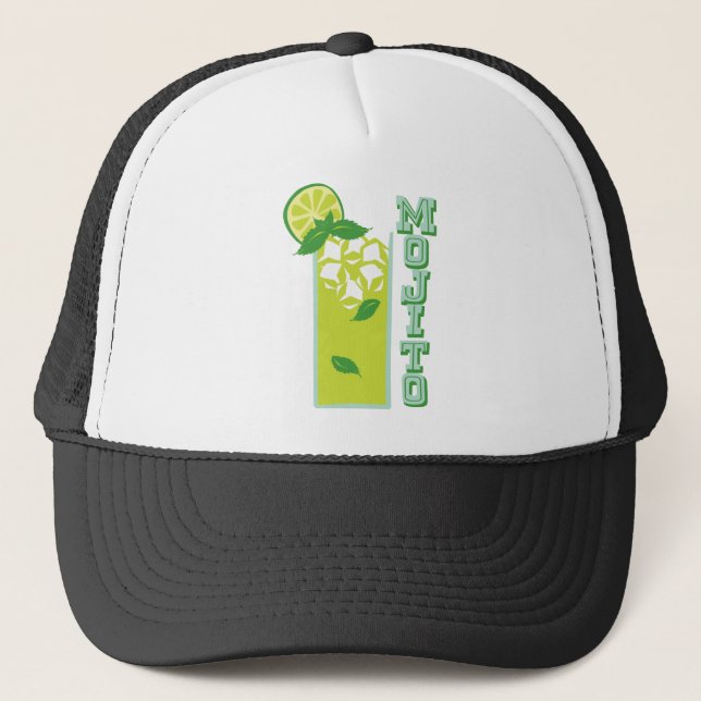 Mojito Truckerkappe (Vorderseite)