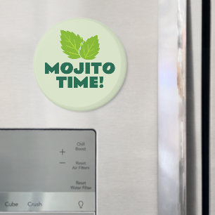 Mojito-Zeit lustiger Kühlschrankmagnet für Cocktai Magnet