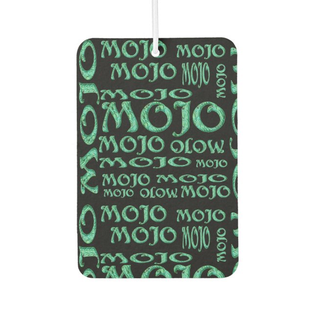 Mojo Black Car Lufterfrischer (Vorderseite)