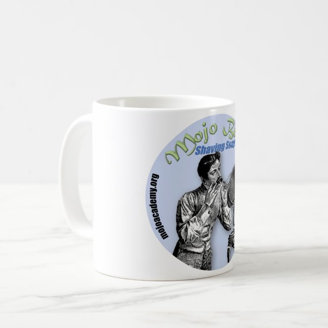 Mojo Bros. Tasse mit Shaberseife (Vorderseite Links)