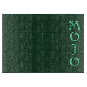 Mojo Green Glasspanplatte Schneidebrett