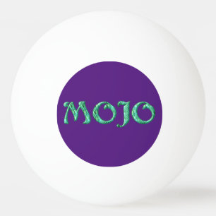 Mojo grün lila 1-Sterne Tischtennisball