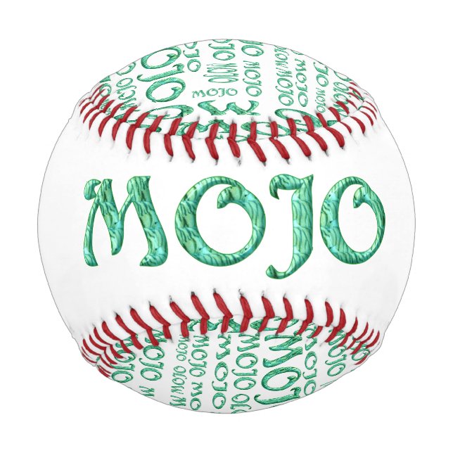 Mojo-grüner Baseball (Vorderseite)