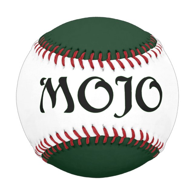 Mojo-grünes Baseball (Vorderseite)