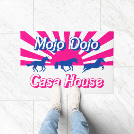 Mojo House Niedlich Girly Pink Unicorn Fußmatte