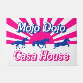 Mojo House Niedlich Girly Pink Unicorn Fußmatte