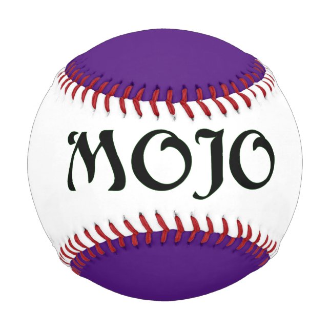Mojo lila Baseball (Vorderseite)