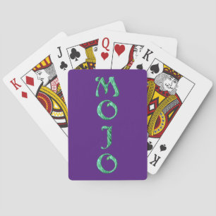 Mojo lila Poker Spielkarten