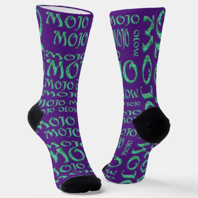 Mojo lila Premium Socken (Gewinkelt)