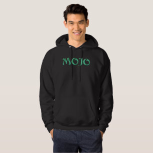 Mojo Männer schwarze Kapuzenpullover Hoodie