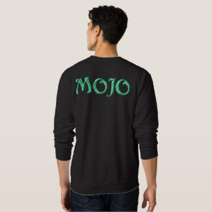 Mojo Männer schwarzes Sweatshirt Rückenansicht