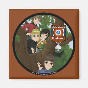 Mojo Marvis & The 4 Aces Magnet
