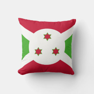MoJo Pillow mit Flagge Burundis Kissen