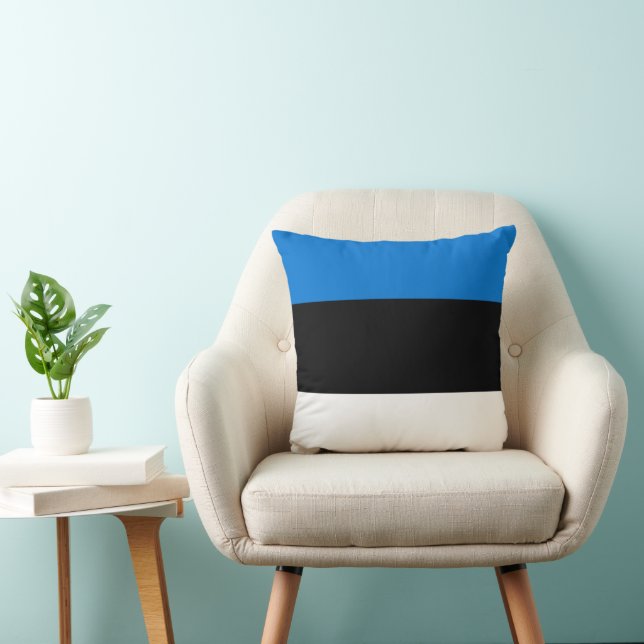 MoJo Pillow mit Flagge Estlands Kissen (Stuhl )