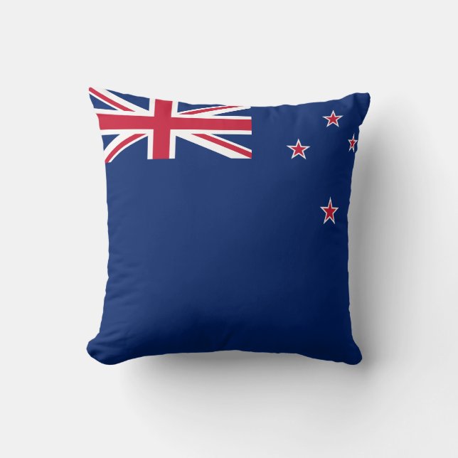 MoJo Pillow mit Flagge Neuseelands Kissen (Vorderseite)