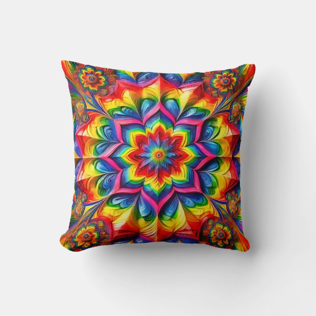 MoJo-Pillow mit LGBTQ-Farbdesign Kissen (Vorderseite)