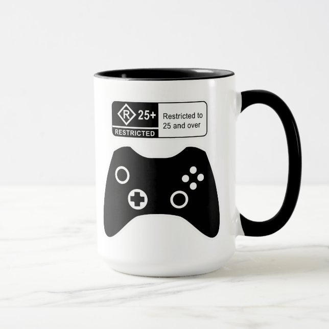 Mojo R+-Prüfer-Tasse Tasse (Rechts)