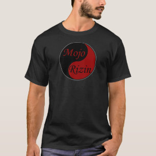 Mojo Rizin Schwarzes - große Logo-Front T-Shirt