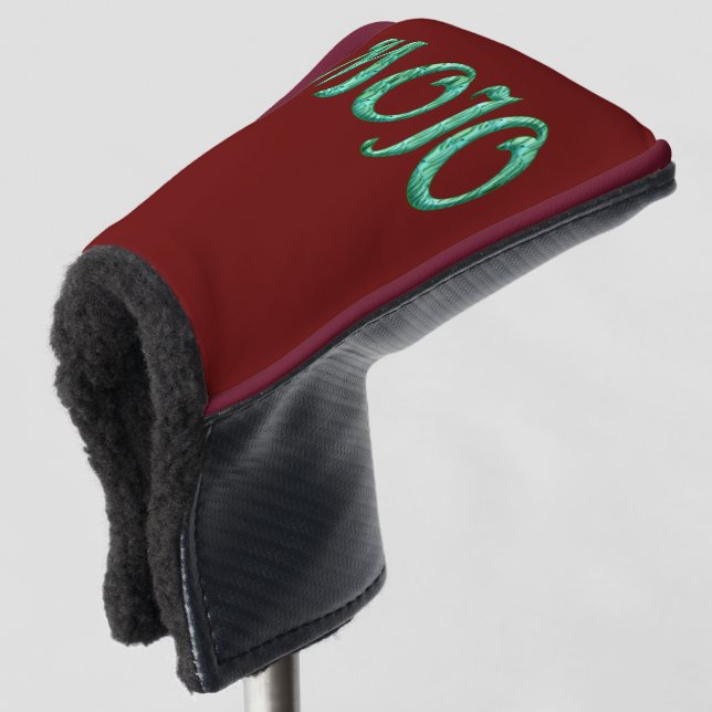 Mojo Roter Golfklub Abdeckung Golf Headcover (3/4 Vorderseite)