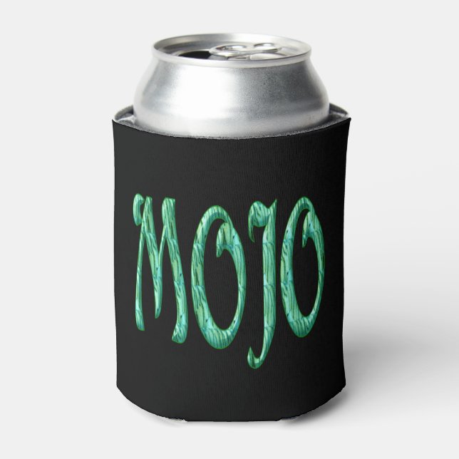 Mojo schwarz Dose cooler Dosenkühler (Kanne Vorderseite)
