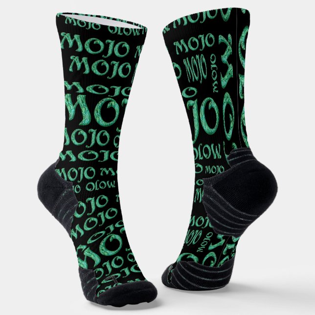Mojo-schwarze Hochleistungs-Socken Socken (Gewinkelt)