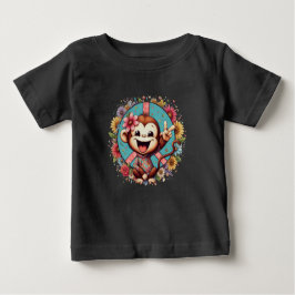 Mojo the Peace Monkey Baby Tee