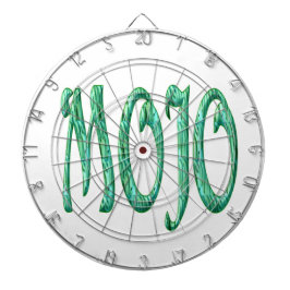 Mojo White Dartboard Dartscheibe