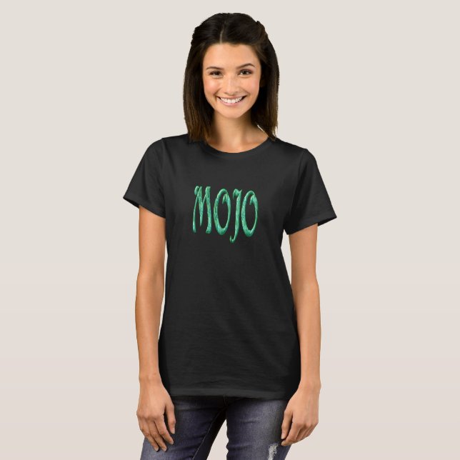 Mojo Women Black T - Shirt (Vorne ganz)
