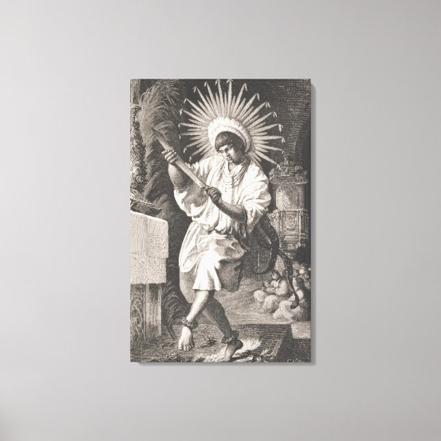 Mojos Indian Leinwanddruck (Vorderseite)