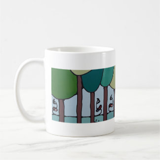 Mok - Ducks between the trees Kaffeetasse
