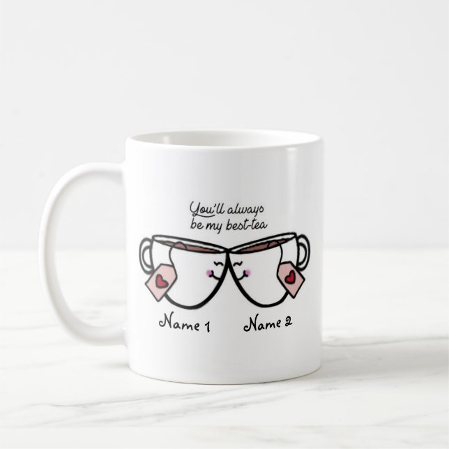 Mok voor besties kaffeetasse (Links)