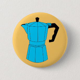 Moka Espresso-Kaffee-Topf Button